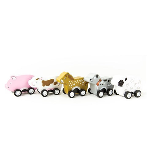 Image of Pull Back Barnyard Animals