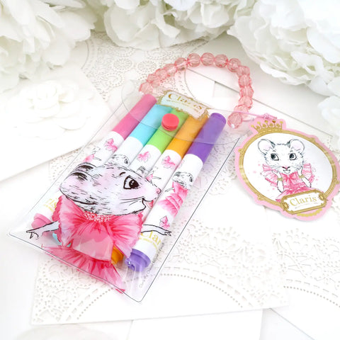 Image of Claris the Mouse - Magnificent Mess Marker Set