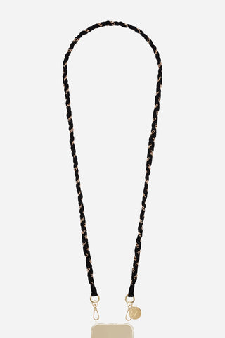 Image of Doha Black Long Chain 120 cm