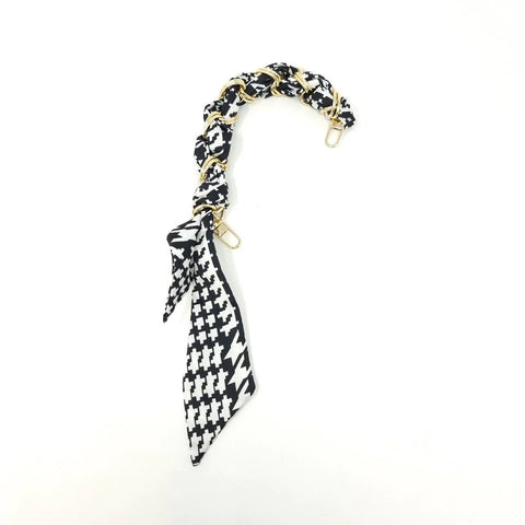Image of Cell Phone Wristlet Chain with Scarf