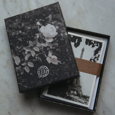 Image of Set of 10 Cards - Paris in 35mm Film