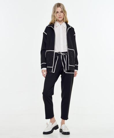 Image of SALE Rhinestone Hooded Jacket