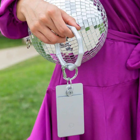 Image of Silicone Id Case - Solid Quicksilver