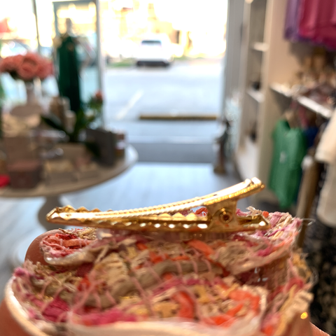 Image of Big Peony Hair Clip