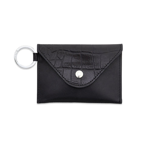 Image of O-ring Mini Envelope Wallet Black
