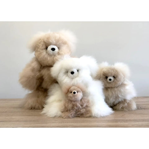 Image of Alpaca Stuffed Bear 15"