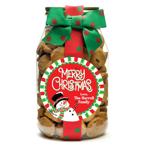 Image of Personalized Christmas Cookies- Merry Christmas