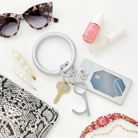 Image of Silicone Id Case - Solid Quicksilver