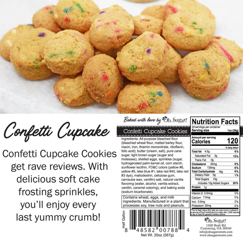 Image of Chocolate Chip Cookies, 40 oz Gallon Jar