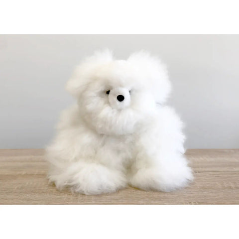 Image of Alpaca Stuffed Bear 15"