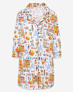 Ooh La La House Pajama Shirt