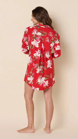 Image of Flora Festiva Pima Knit Night Shirt
