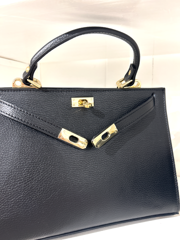 Image of Paris Black Purse- Large