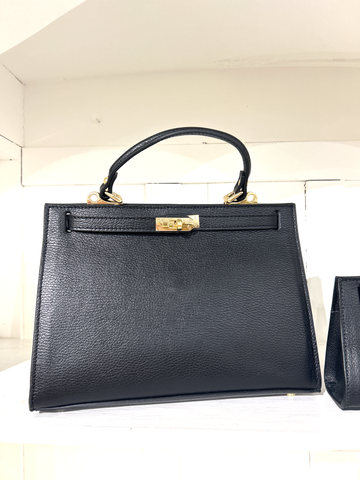 Image of Paris Black Purse- Large