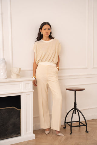 Image of Gold Knit Blouse