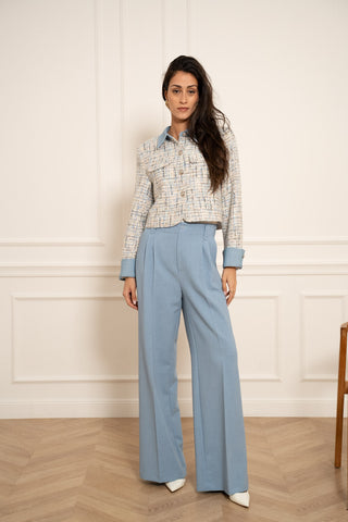 Image of Élise Jacket- Light Blue