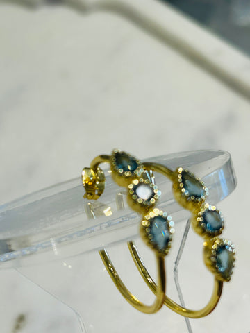 Image of Oaklyn Hoop Earrings