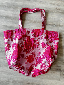 Strong Pink Lurex XL Bag