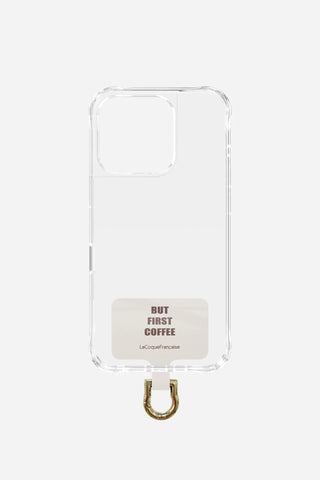 Image of Universal Phone Adapter for phone chains - But First Coffee