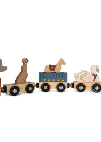 Image of Wooden Animal Train