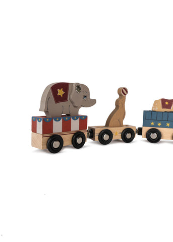 Image of Wooden Animal Train