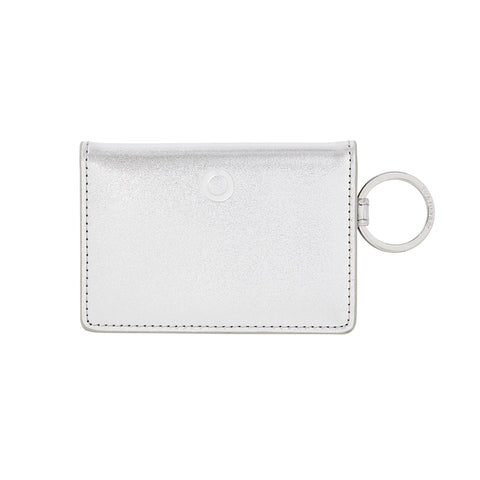 Image of Leather ID Case - Quicksilver