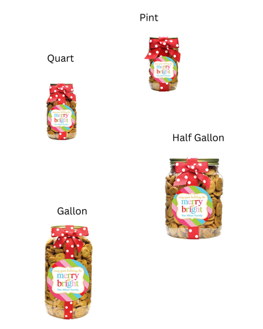 Image of Personalized Christmas Cookies- Merry and Bright