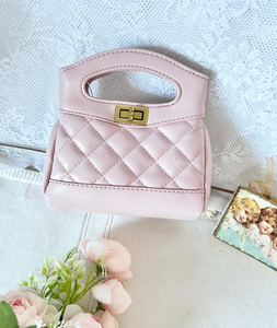 Quilted Pink Purse
