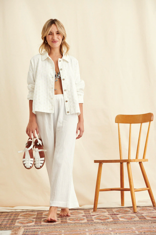 Image of Poppi Pants-White SALE