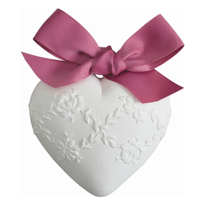 Mathilde M. Big Scented Decor Embroidered Heart- Marquise