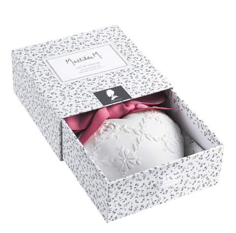 Mathilde M. Big Scented Decor Embroidered Heart- Marquise