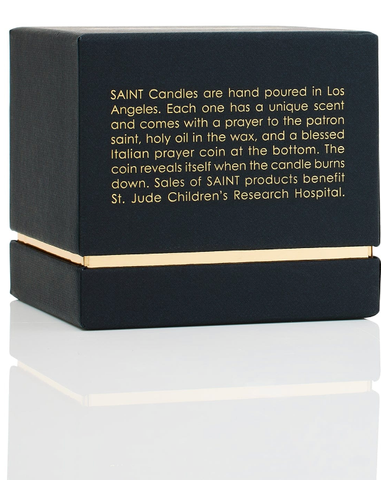 Image of SAINT DYMPHNA Saint of Stress, Anxiety and Mental Health Candle