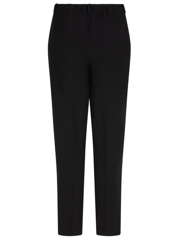 Image of Trousers Wide Elastic City-Black