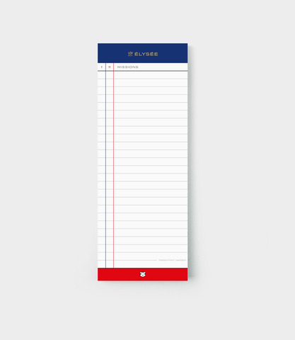 Image of To-Do-List Pad & Pencil- Égalité