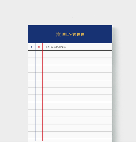 Image of To-Do-List Pad & Pencil- Égalité