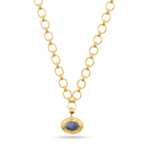 Image of Cleopatra Pendant - Blue Labradorite