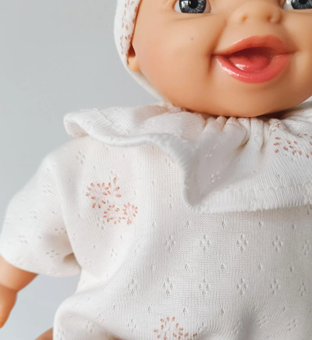 Image of Cream Romper Branches Flowers