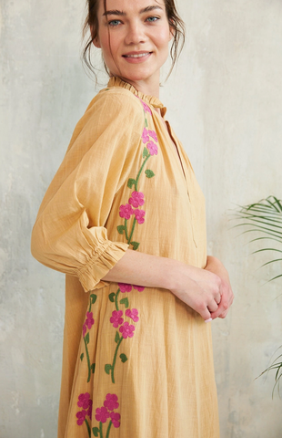 Image of SALE Kalinda Dress-Brown