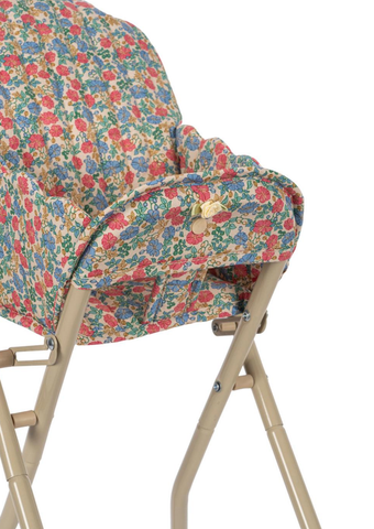 Image of Cotton Konges Slojd Floral Doll High Chair