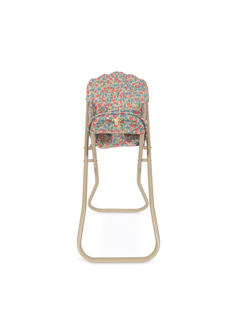 Image of Cotton Konges Slojd Floral Doll High Chair