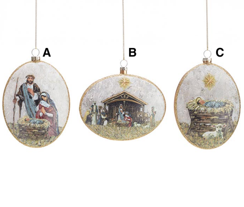 Image of ORNAMENT DIVINE IMPRESSION ASSORTED