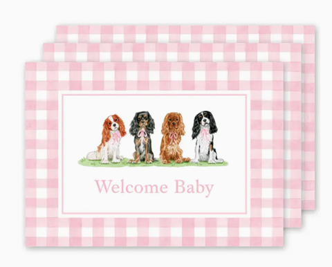 Image of Cavalier Garden Pink Milestone Cards