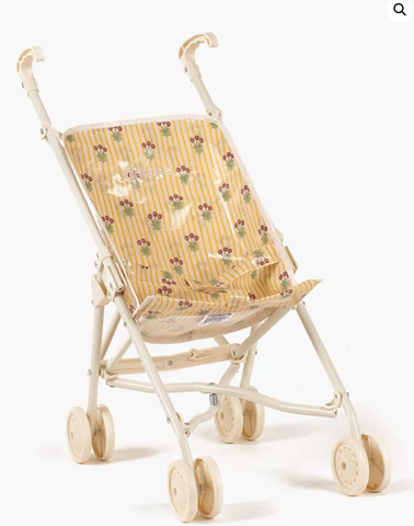 Image of Yellow Daisy Doll Stroller
