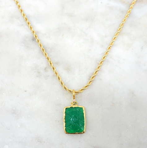 Image of Green Onyx Necklace