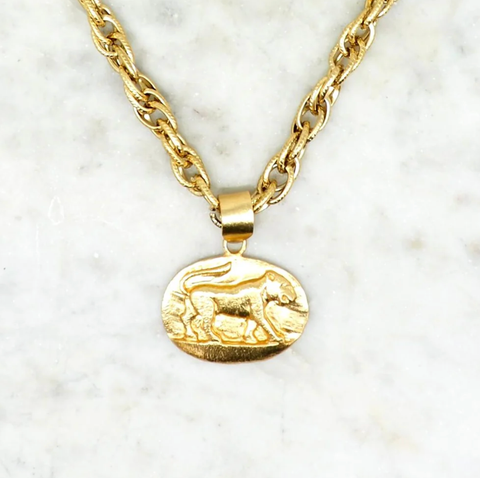 Image of Pompeii Lion Necklace