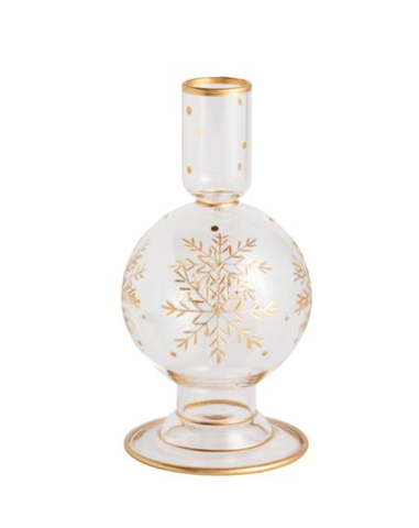 Image of Small Snowflake Taper Holder