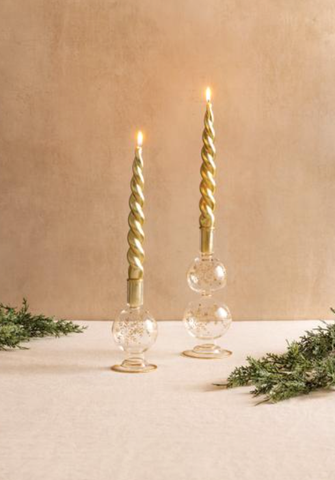 Image of Small Snowflake Taper Holder