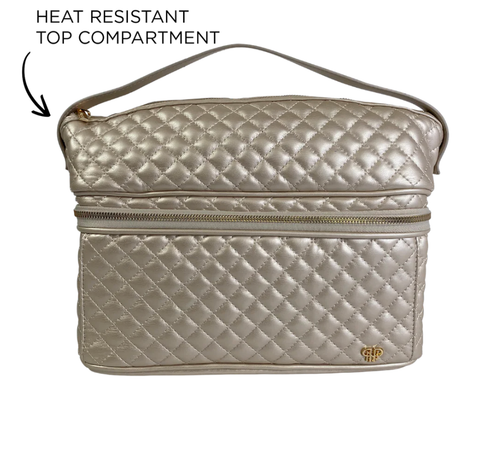 Image of Stylist Travel Bag - Pearl Quilted