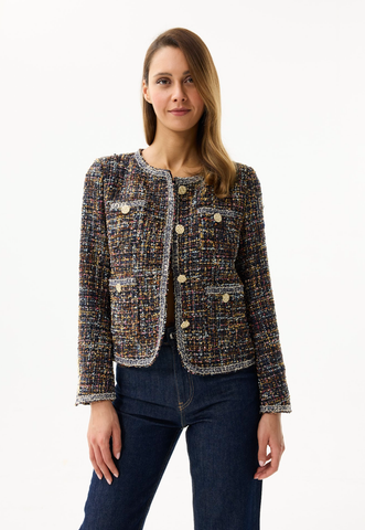Image of SALE Rainbow Tweed Jacket