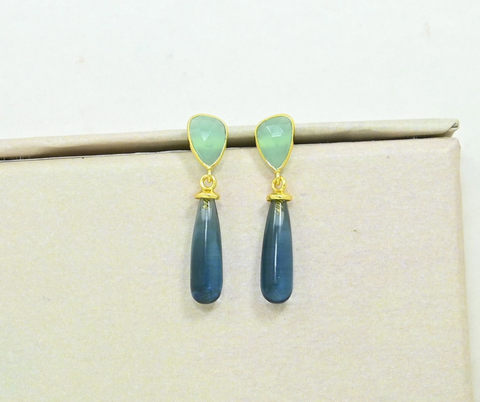 Image of Adhara Earring- Blue